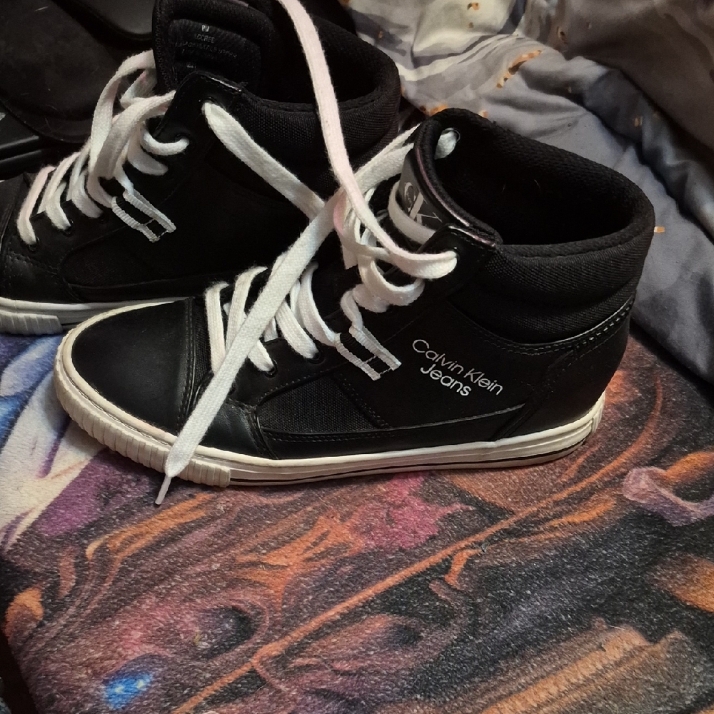 Calvin Klein Jeans Black and White Sneakers